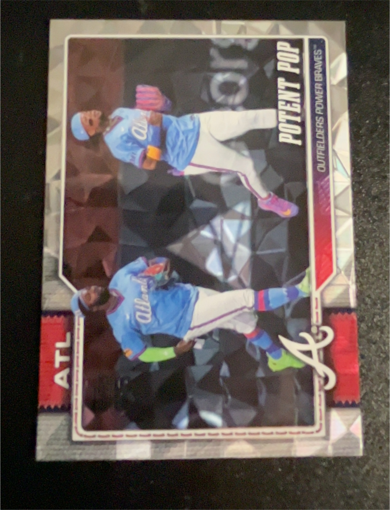 2026 Topps Update #US347 Ronald Acuna Jr. / Michael Harris II (Combos) — front