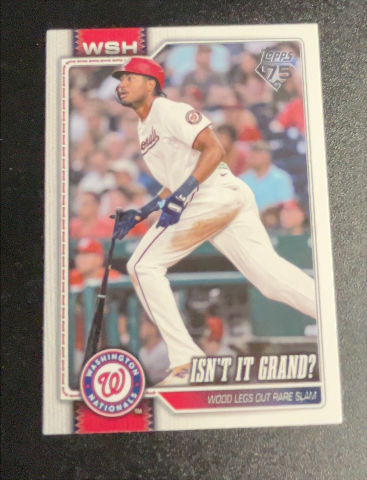 2026 Topps Update Series #US190 James Wood — front