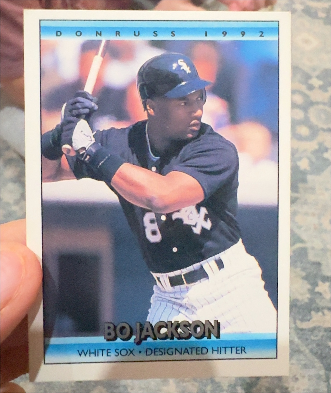 1992 Donruss #470 Bo Jackson — front