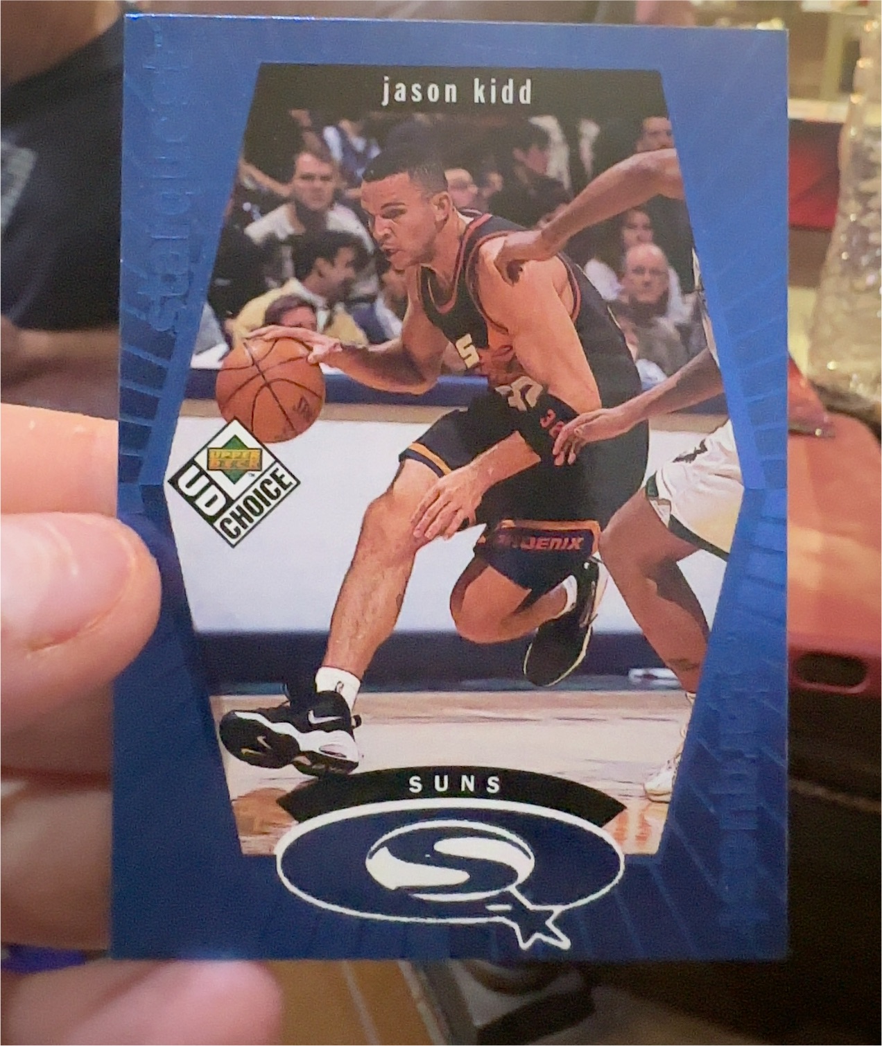 1998 UD Choice Starquest #SQ21 Jason Kidd — front
