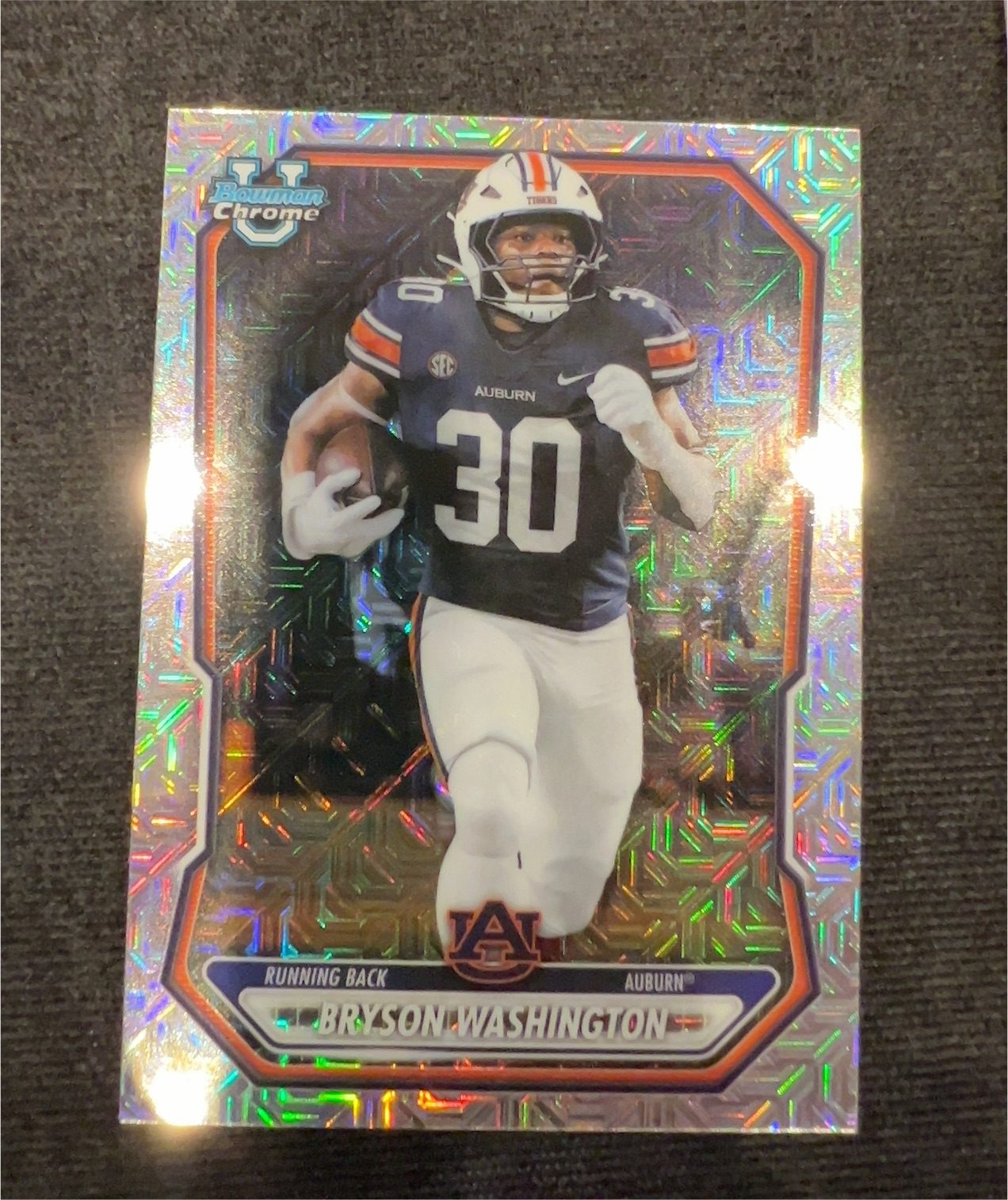 2026 Bowman Chrome Prospect #BCP-105 Bryson Washington — front