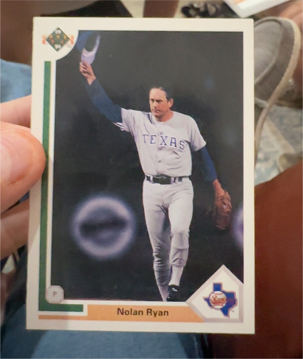 1991 Upper Deck #345 Nolan Ryan — front