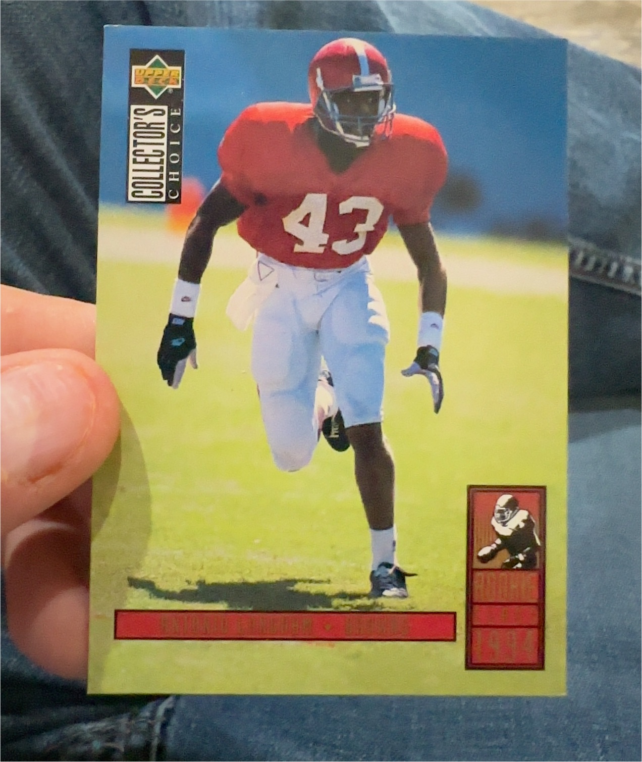 1994 Collector's Choice #1 Antonio Langham — front