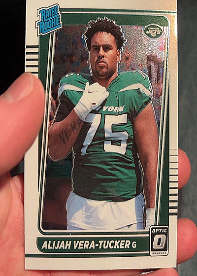 2021 Panini Donruss Optic #264 Alijah Vera-Tucker — front