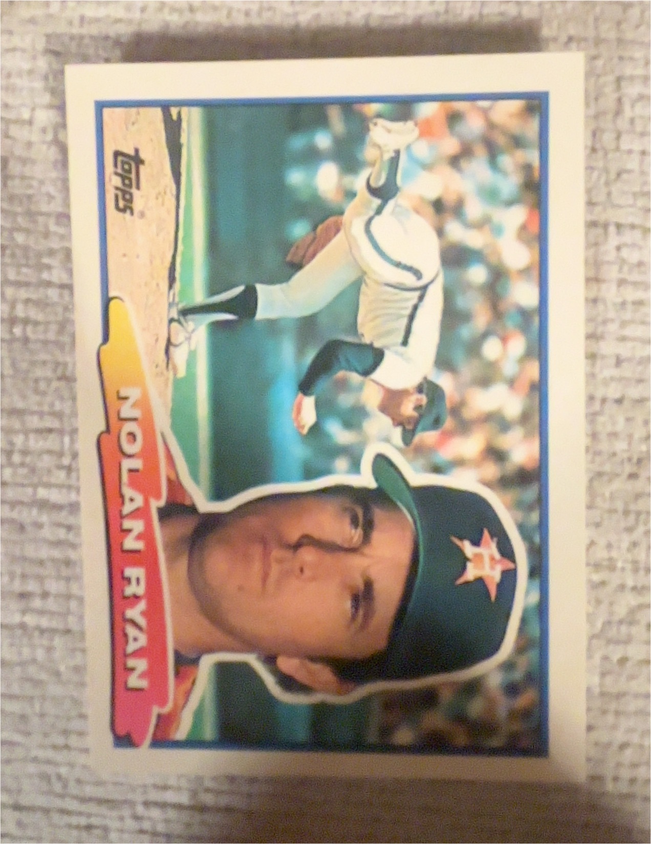 1988 Topps Big #29 Nolan Ryan — front