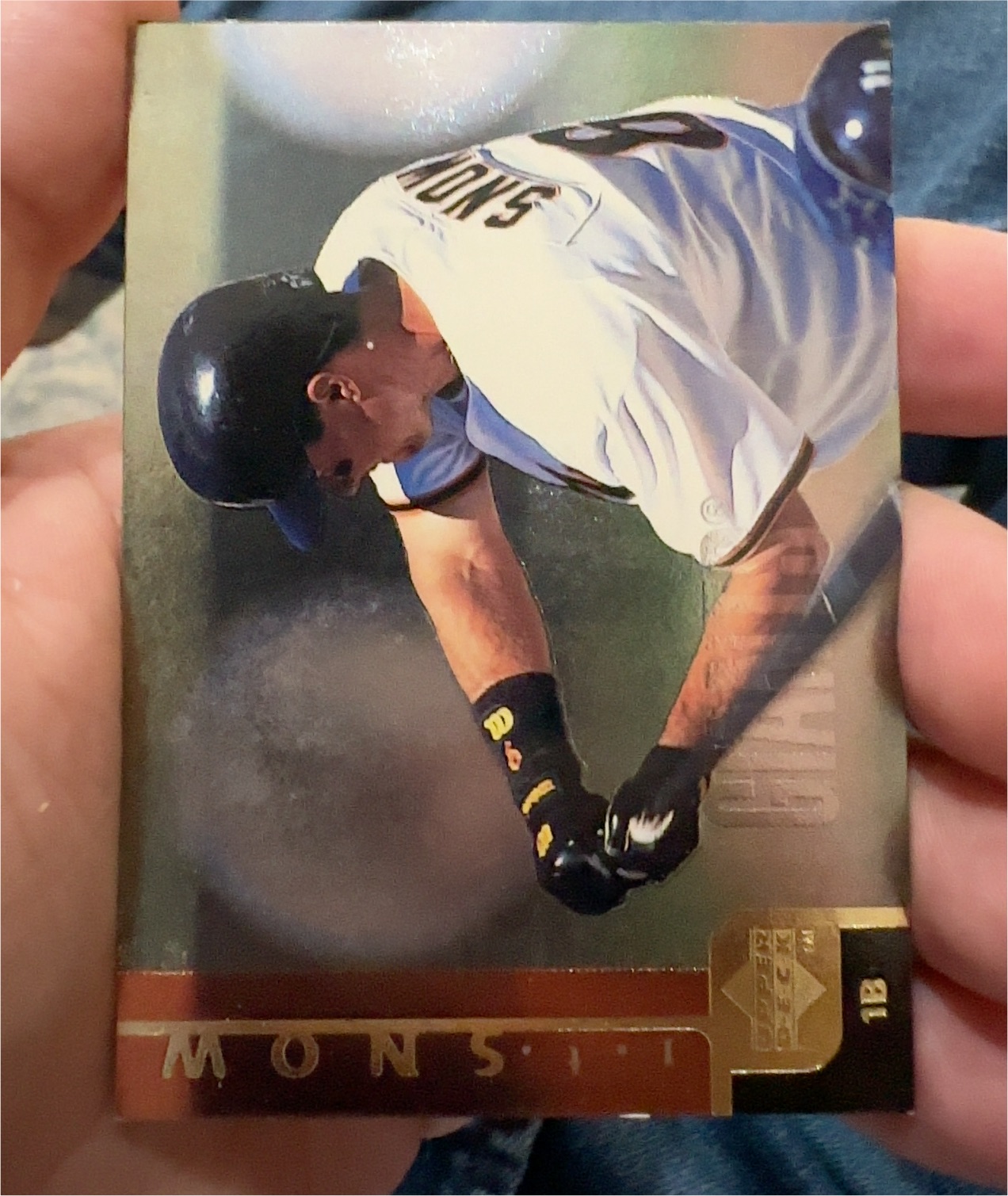 1998 Upper Deck #216 J.T. Snow — front