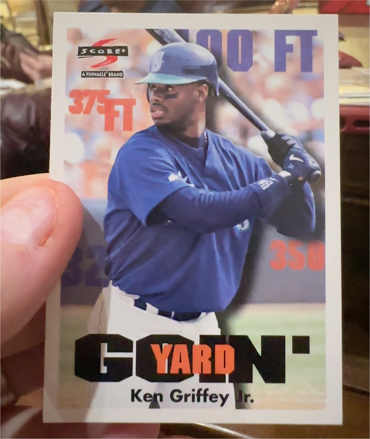 1997 Score #499 Ken Griffey Jr. — front