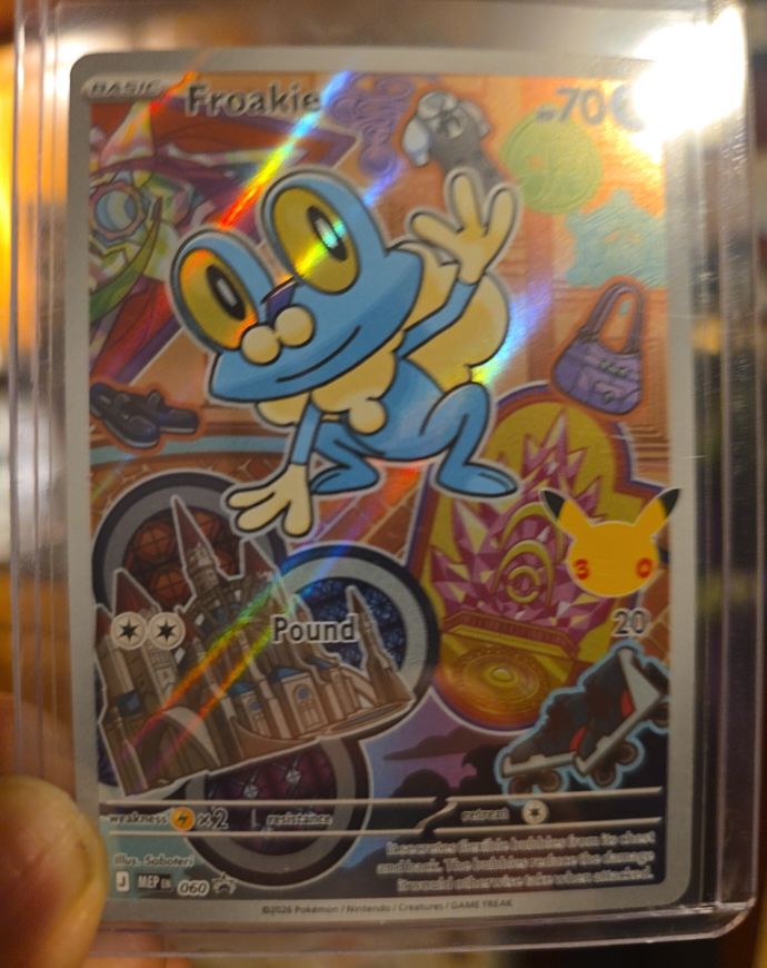 Pokemon Promo #60 Froakie — front