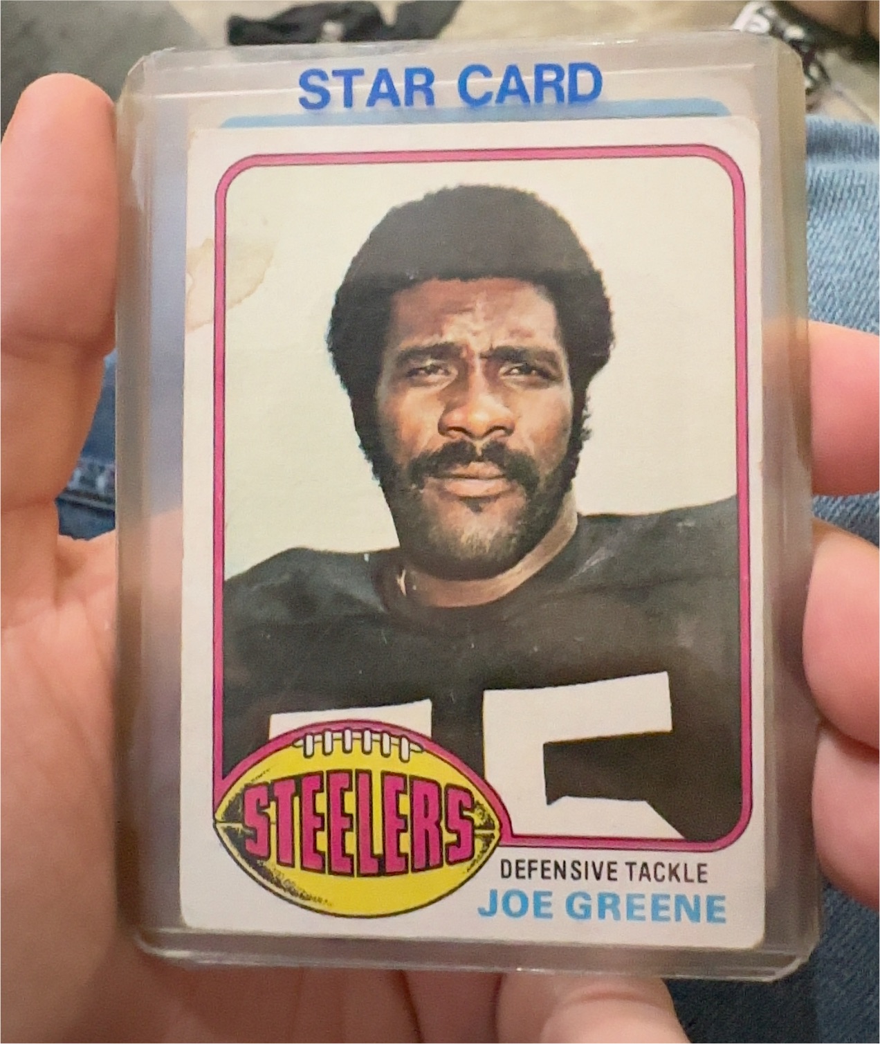 1976 Topps #245 Joe Greene — front