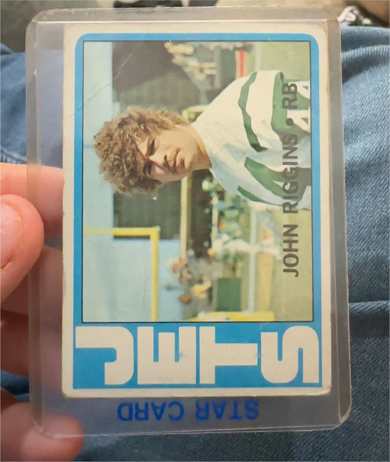 1972 Topps #13 John Riggins — front