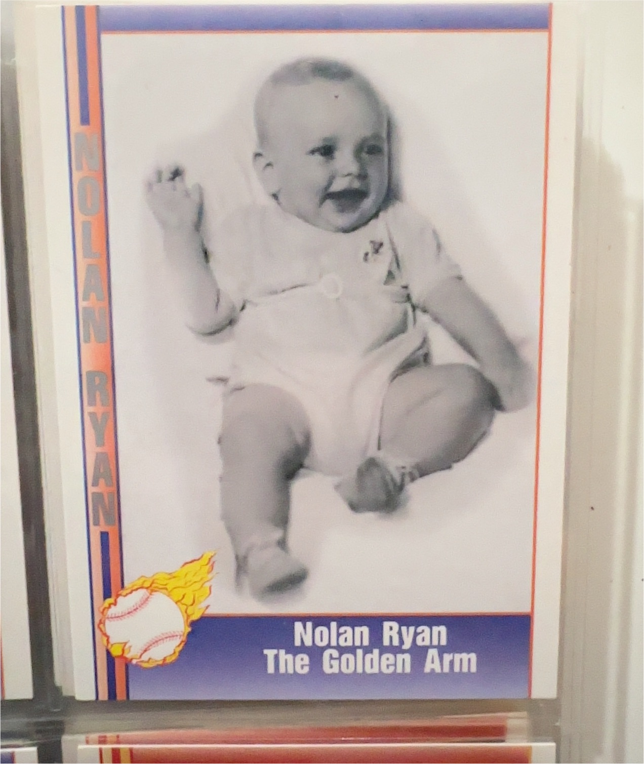 1991 Pacific Nolan Ryan #111 Nolan Ryan - The Golden Arm — front