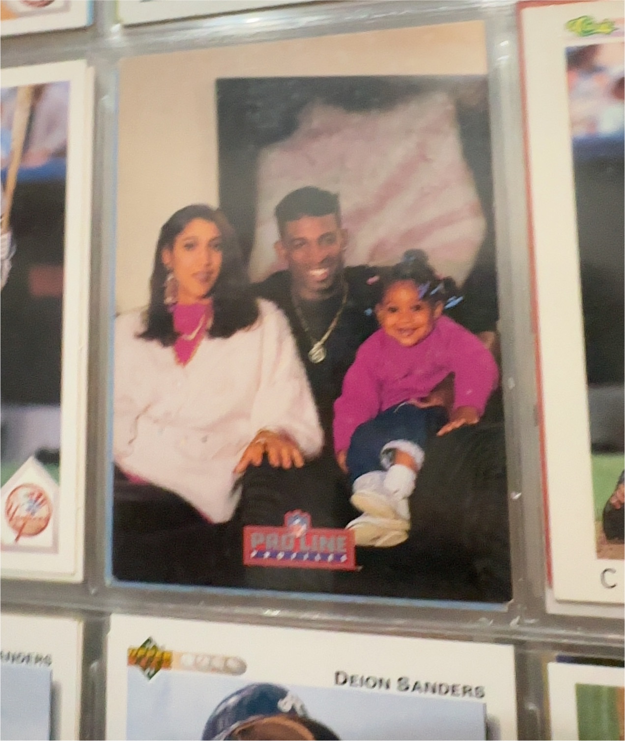 1992 Pro Line Profiles #457 Deion Sanders — front