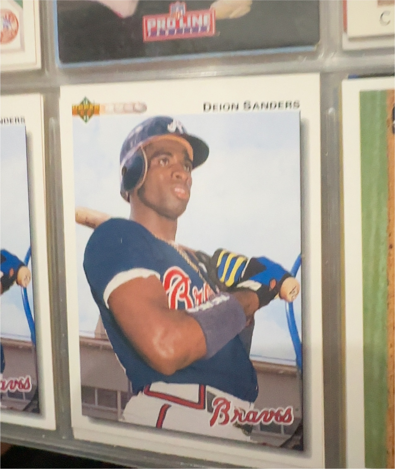 1992 Upper Deck #247 Deion Sanders — front