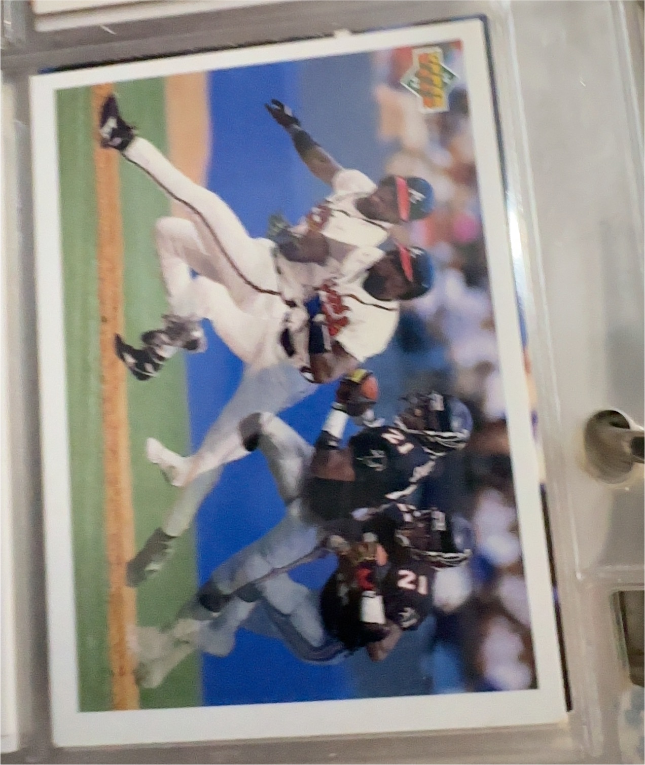 1992 Upper Deck #SP3 Deion Sanders — front