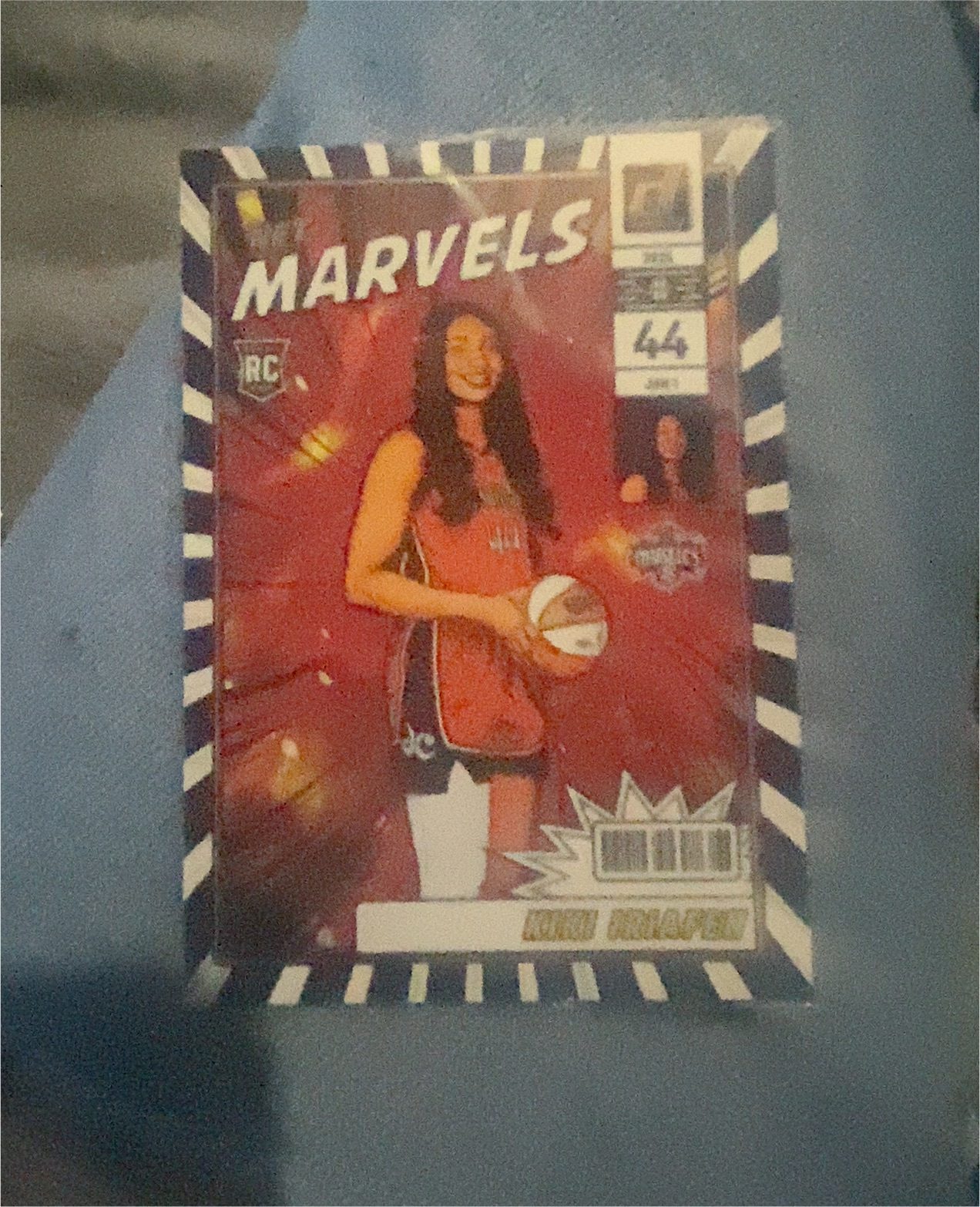2025 Panini Donruss WNBA Net Marvels #16 Kiki Iriafen — front