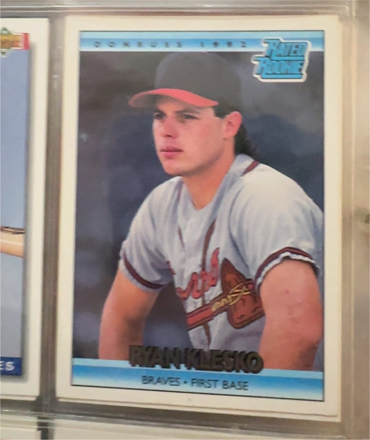 1992 Donruss #13 Ryan Klesko — front