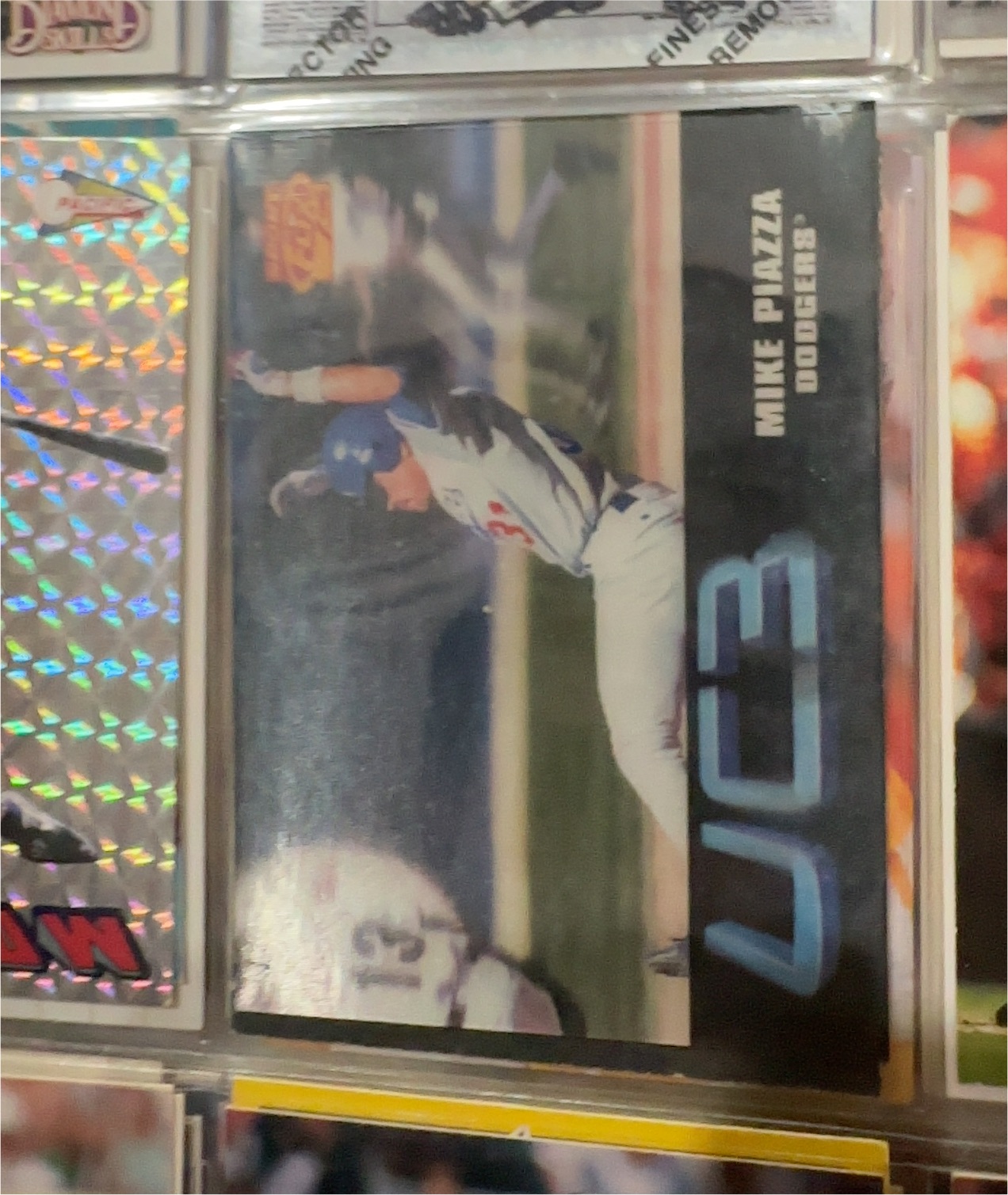 1996 Sportflix #102 Mike Piazza — front