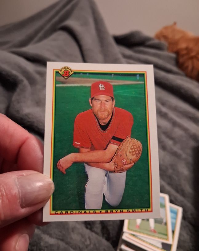 1990 Bowman #184 Bryn Smith — front