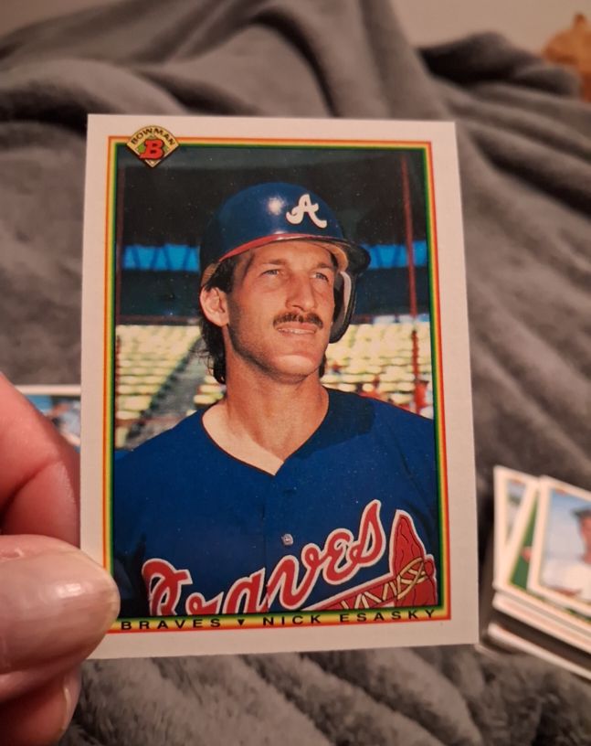 1990 Bowman #20 Nick Esasky — front
