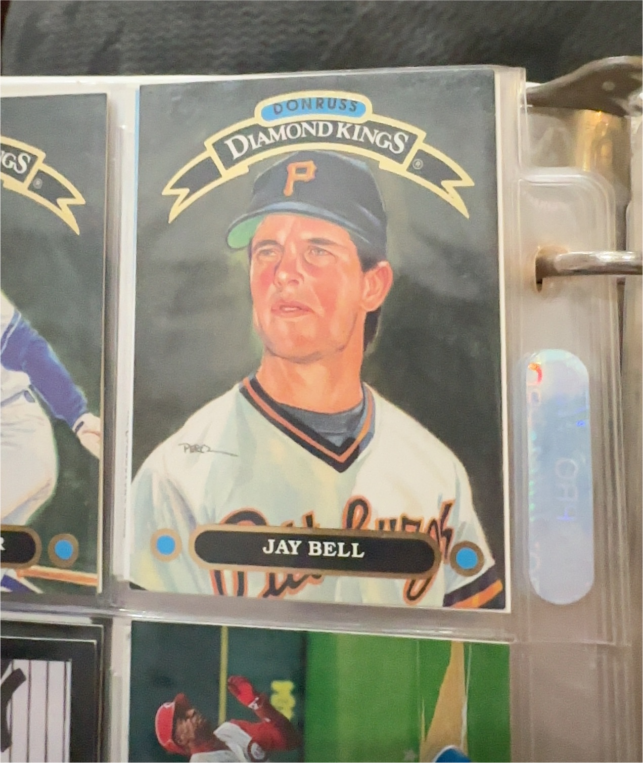 1992 Donruss Diamond Kings #DK-17 Jay Bell — front