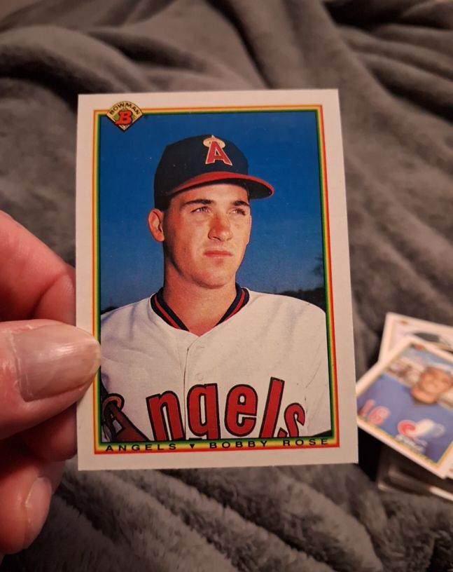 1990 Bowman #293 Bobby Rose — front