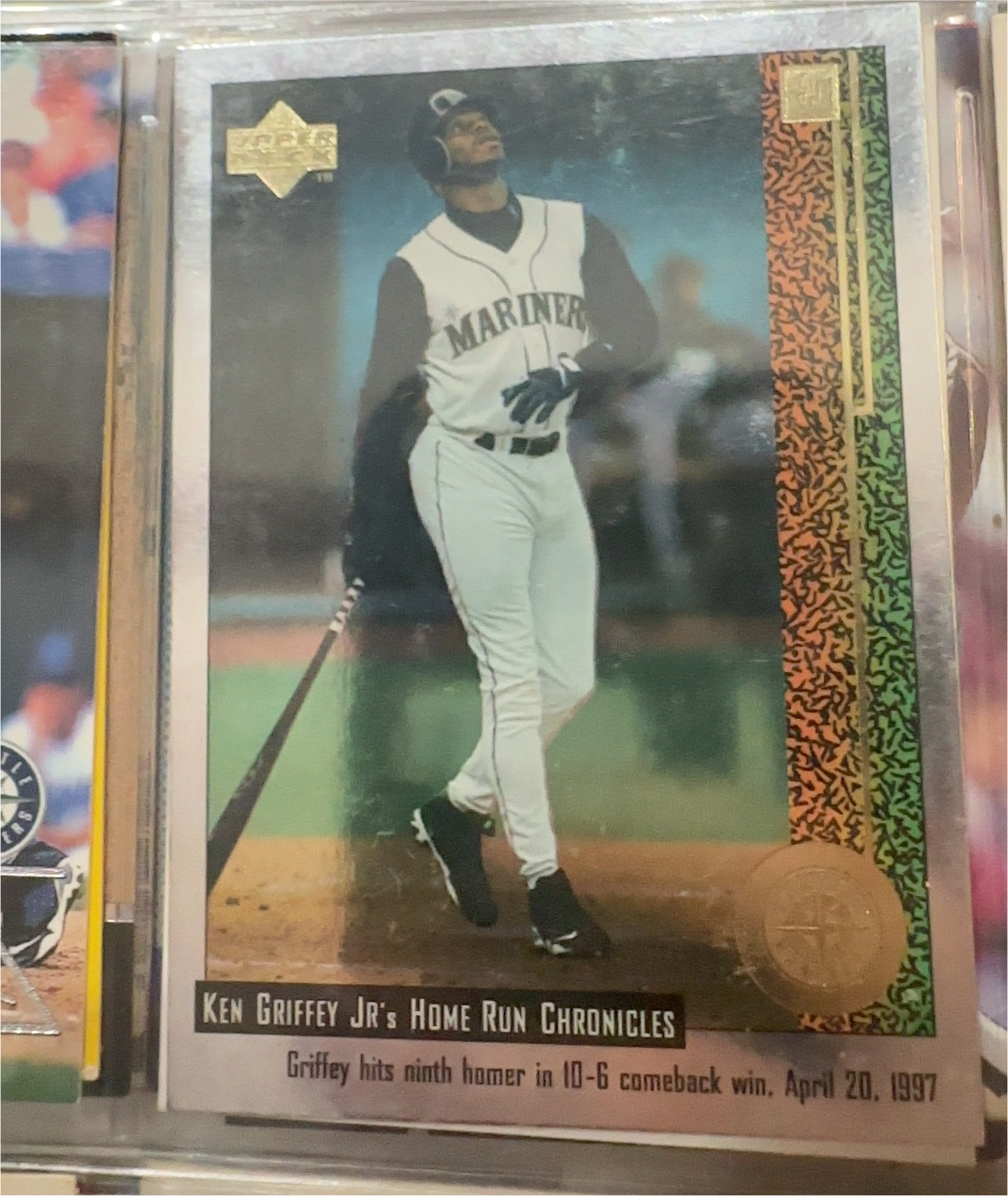 1997 Upper Deck #3 Ken Griffey Jr. — front