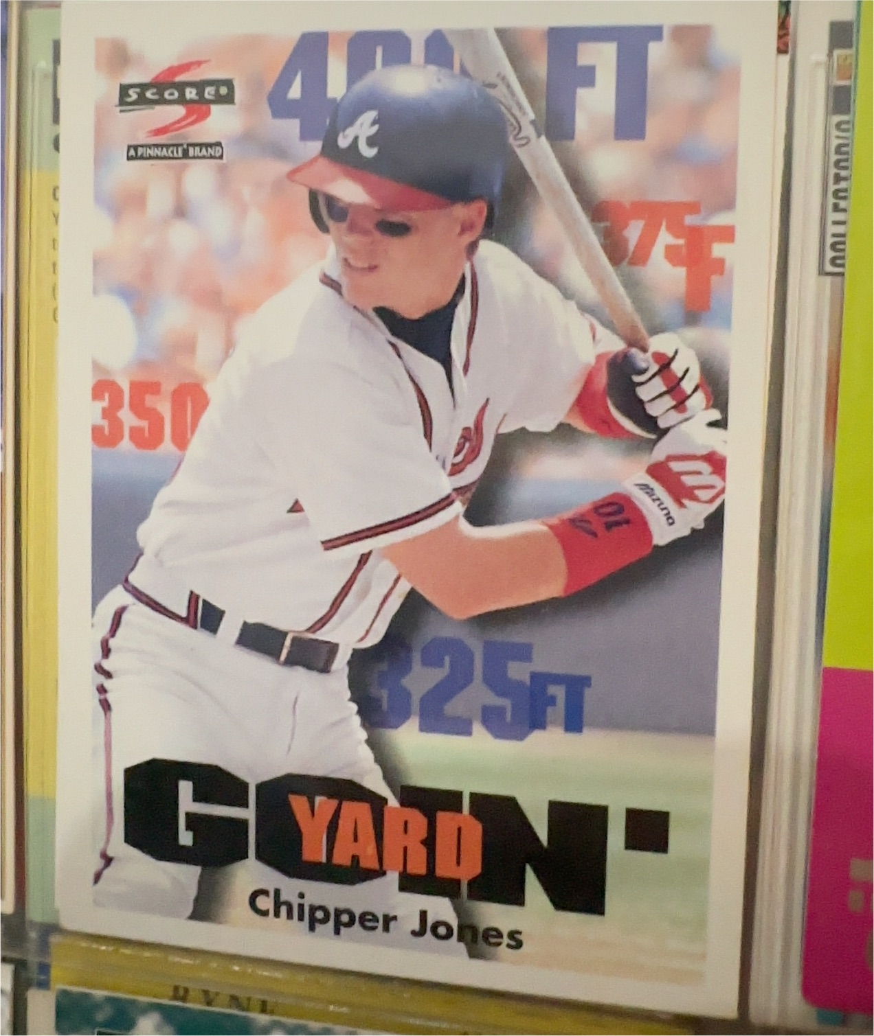1997 Score #509 Chipper Jones — front