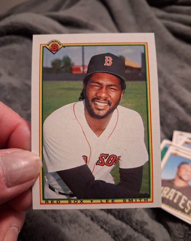 1990 Bowman #263 Lee Smith — front