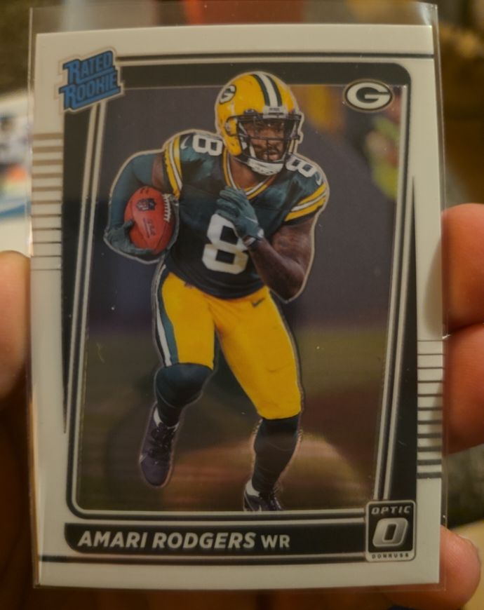 2021 Panini Donruss Optic #261 Amari Rodgers — front
