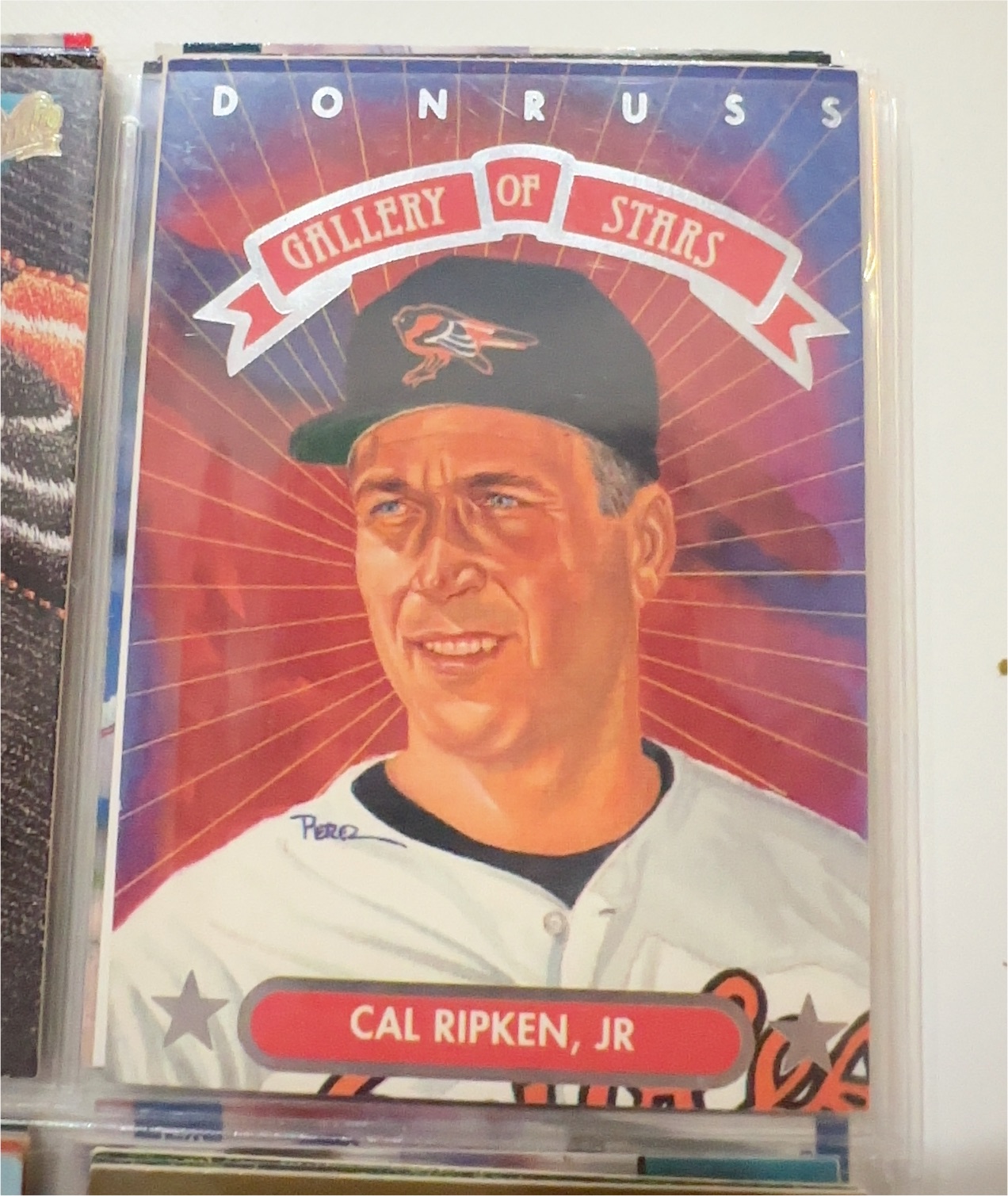 1992 Donruss Triple Play Gallery of Stars #GS-11 Cal Ripken, Jr — front