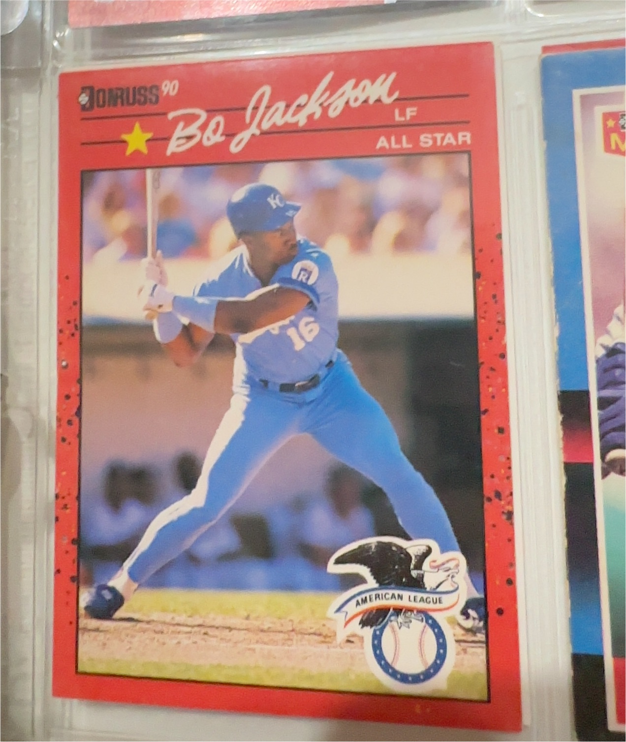 1990 Donruss #650 Bo Jackson — front