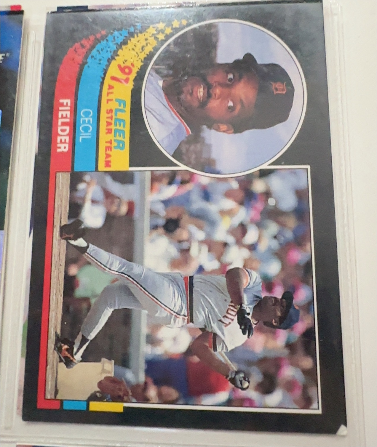 1991 Fleer All Stars #4 Cecil Fielder — front