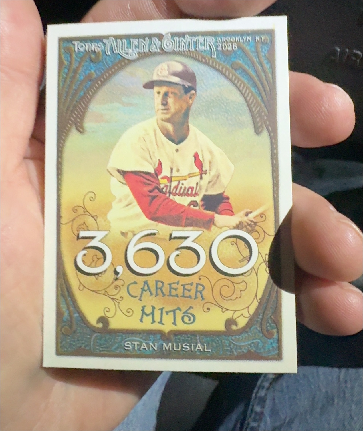 2026 Topps Allen & Ginter Career 250 #CR-37 Stan Musial — front
