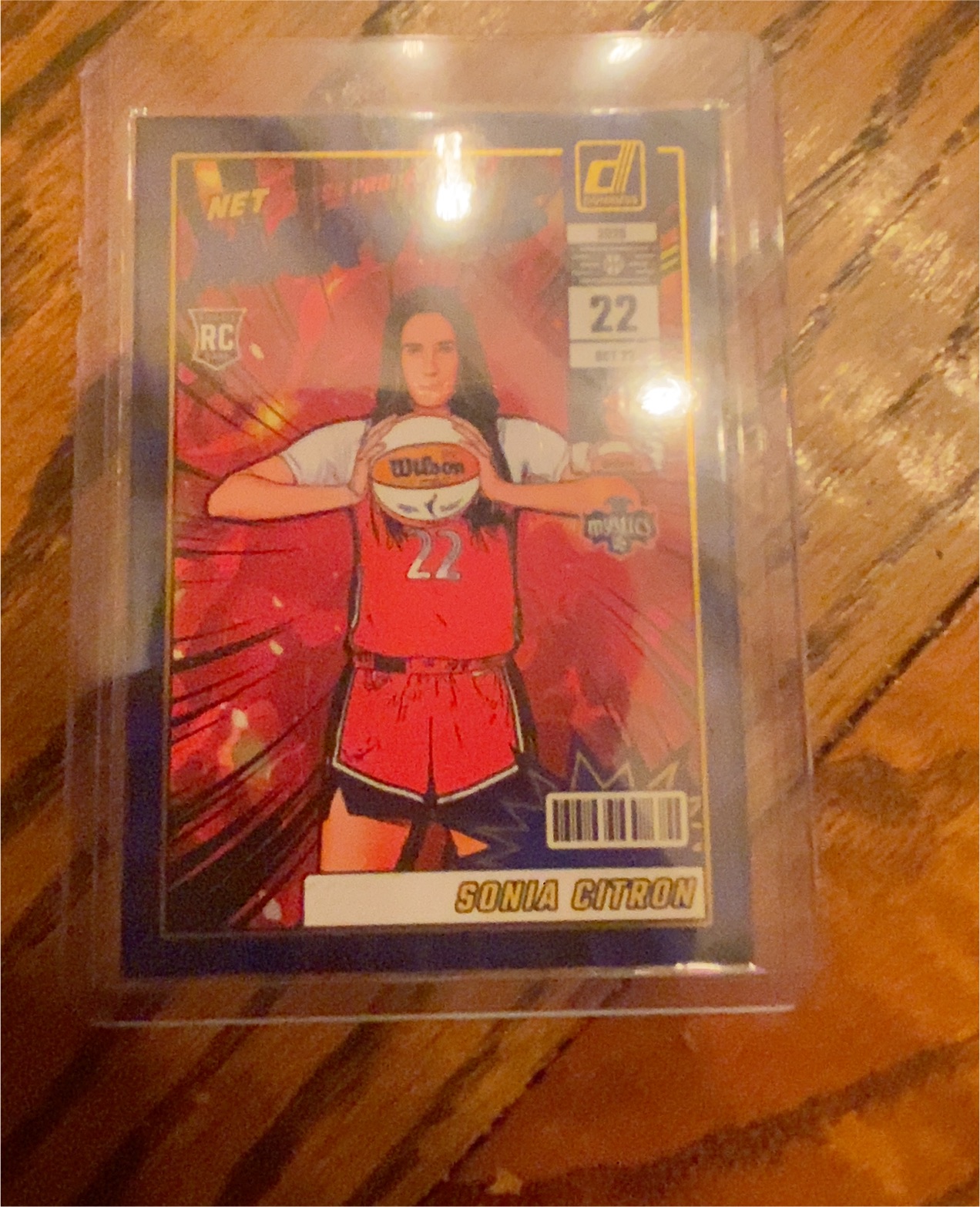 2025 Panini Donruss WNBA Net Marvels #4 Sonia Citron — front