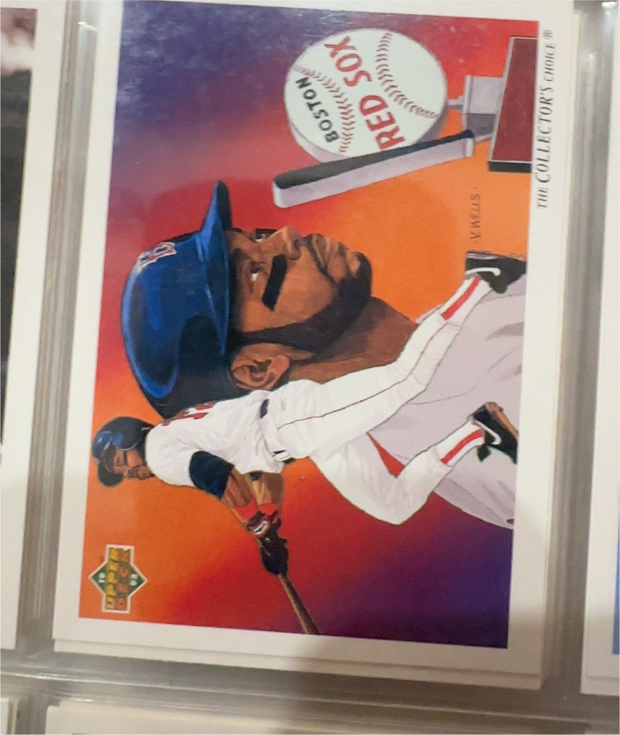 1992 Upper Deck #94 Ellis Burks — front