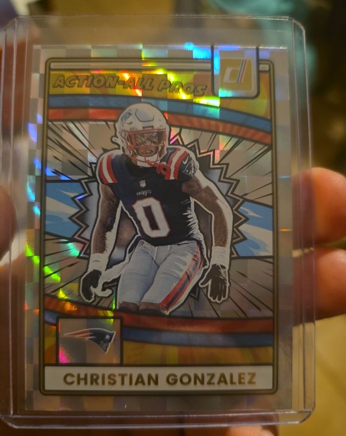2025 Panini Donruss Action All-Pros #AAP-CGO Christian Gonzalez — front
