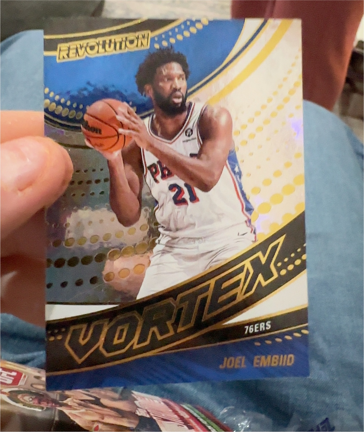 2024 Panini Revolution Vortex #13 Joel Embiid — front