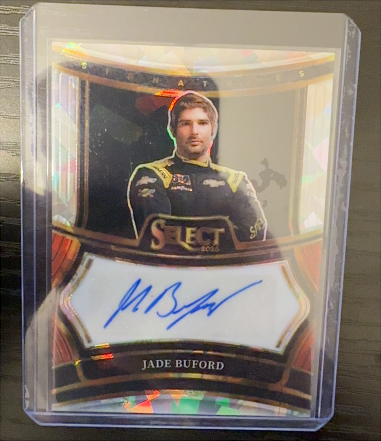 2025 Panini Select NASCAR Signature #S-JBD Jade Buford — front