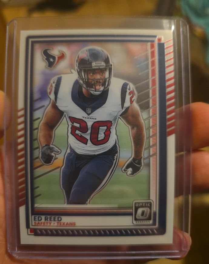 2025 Panini Donruss Optic #125 Ed Reed — front
