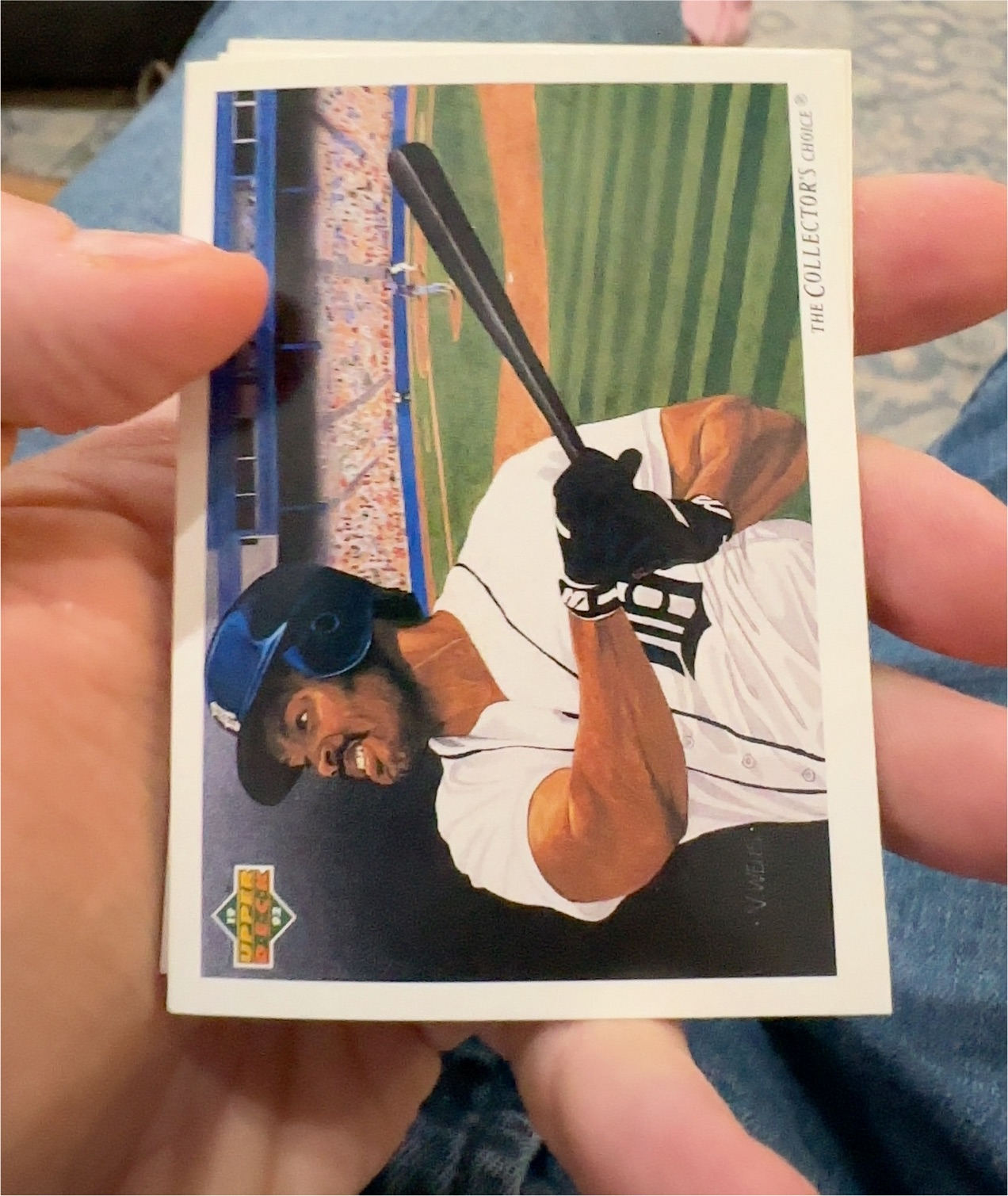 1992 Upper Deck #96 Cecil Fielder — front