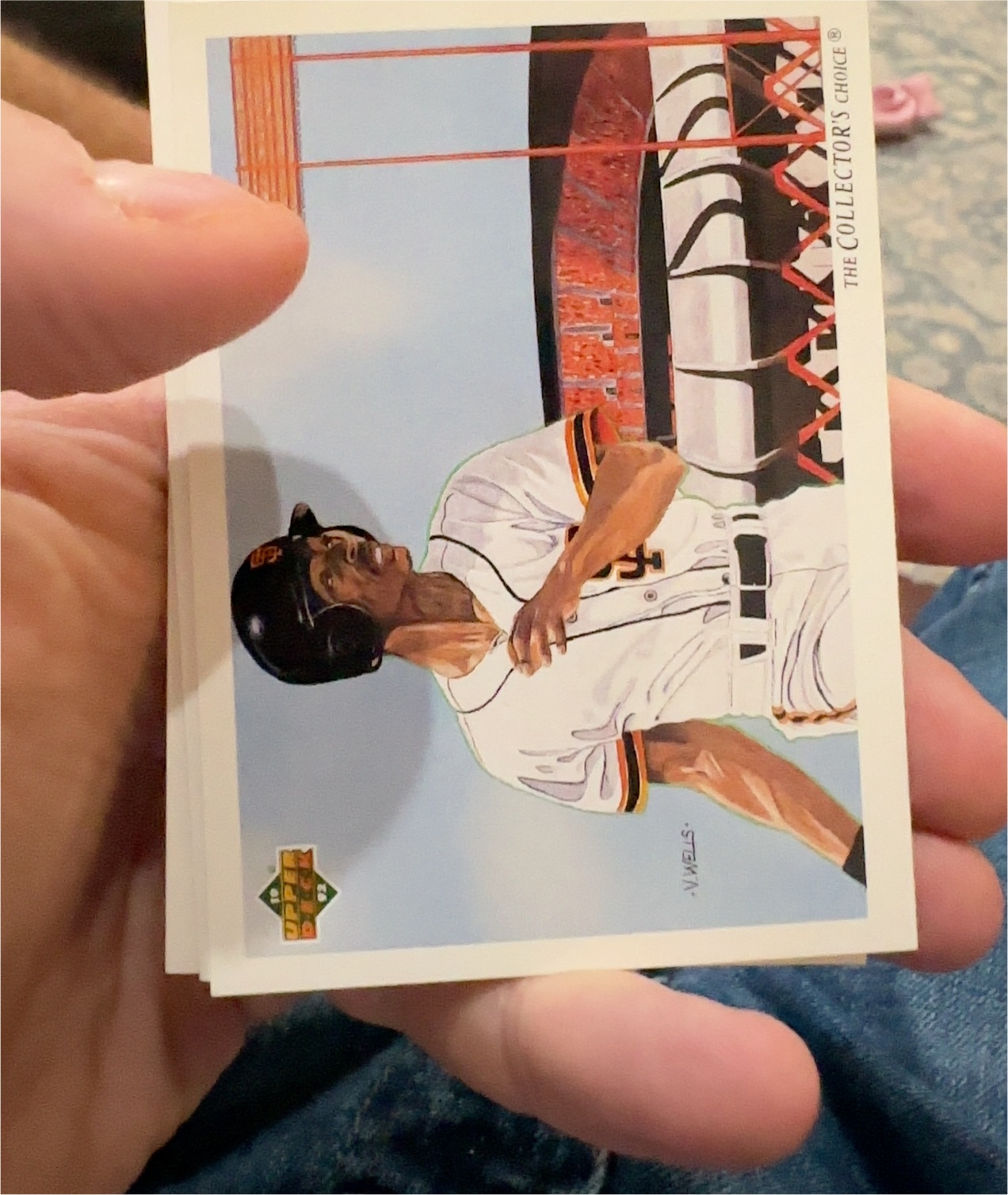 1992 Upper Deck #34 Willie McGee — front