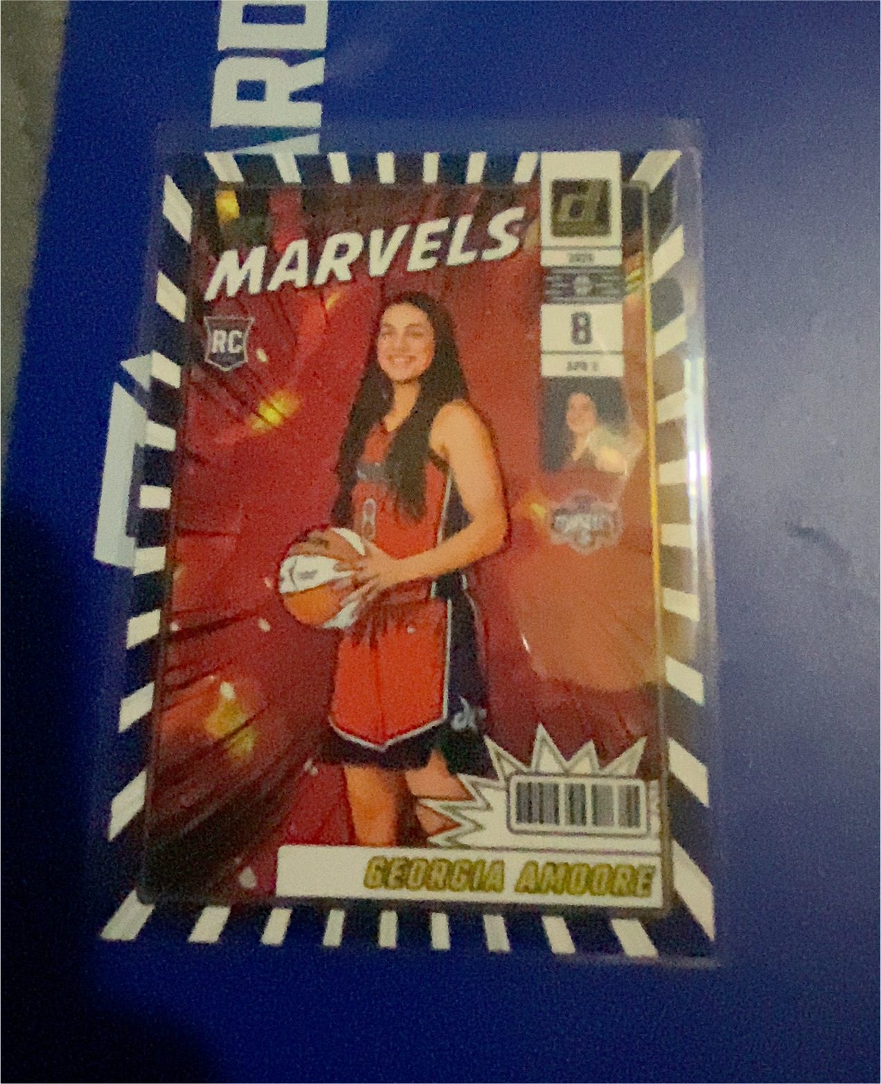 2025 Panini Donruss WNBA Net Marvels #17 Georgia Amoore — front