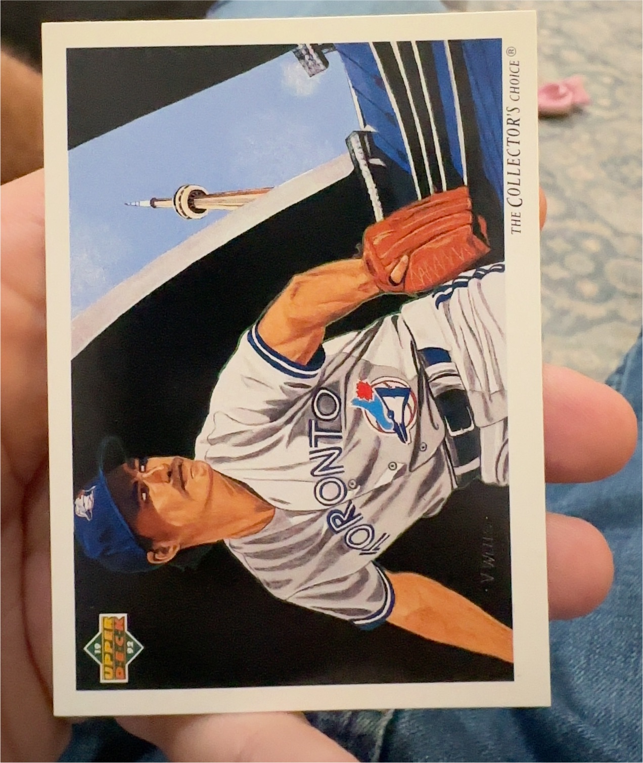1992 Upper Deck #99 Dave Stieb — front