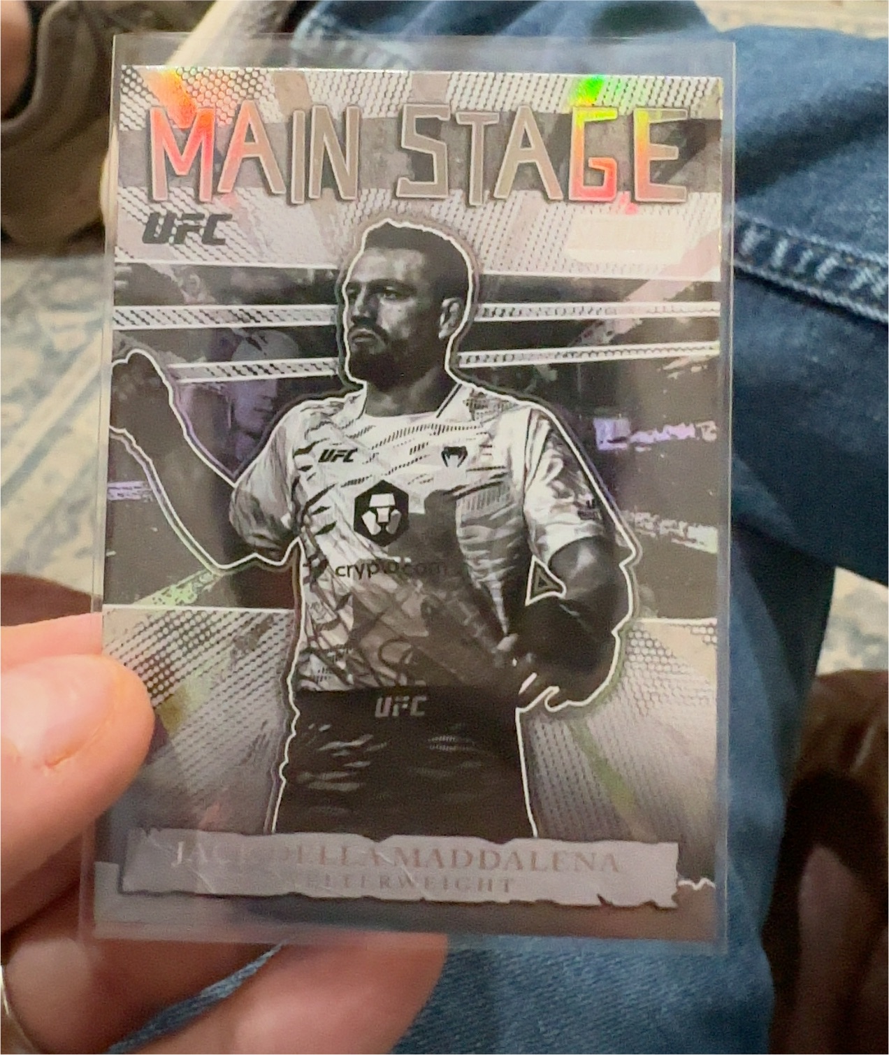 2026 Topps Stadium Club UFC Main Stage #MS-21 Jack Della Maddalena — front