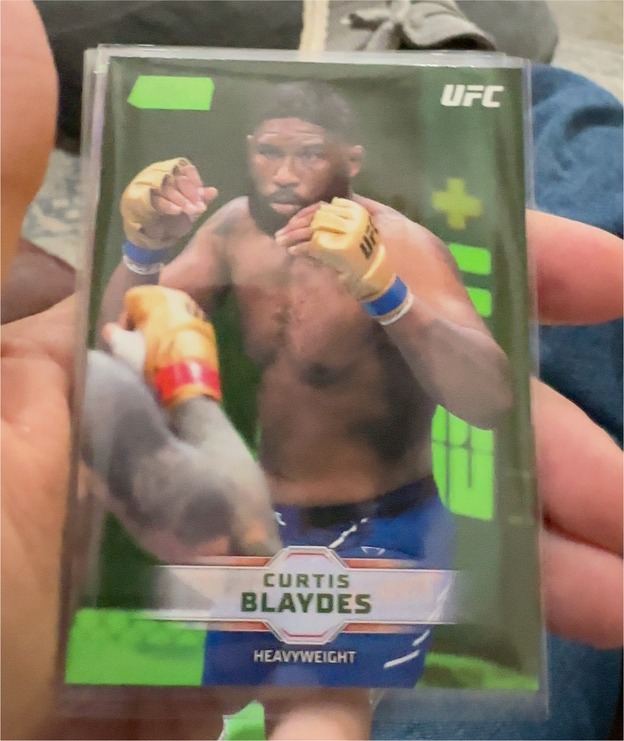2026 Topps Stadium Club UFC #98 Curtis Blaydes — front