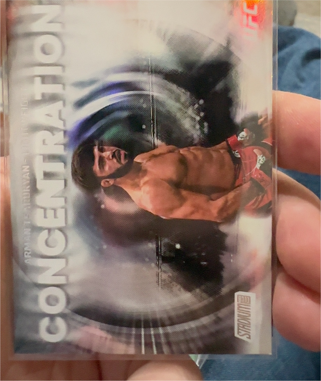 2026 Topps Stadium Club UFC Concentration #CN-11 Arman Tsarukyan — front