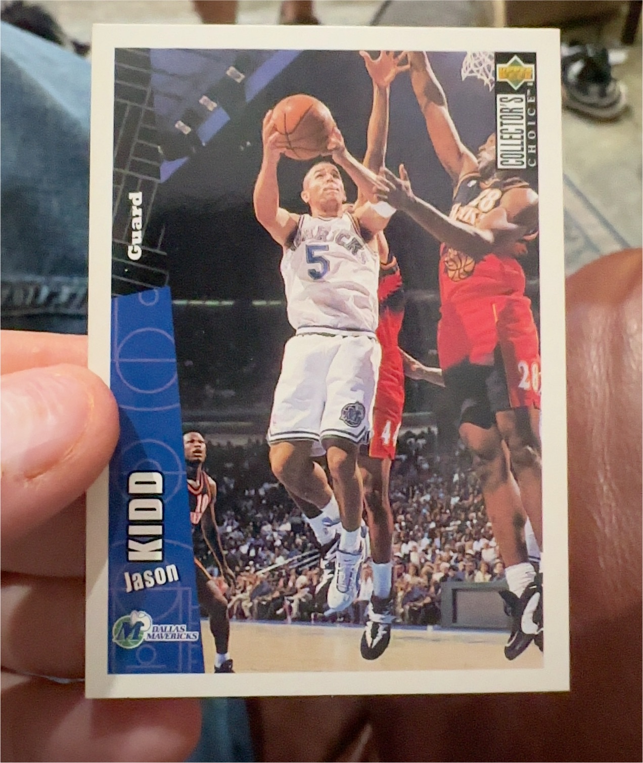 1996 Collector's Choice #229 Jason Kidd — front