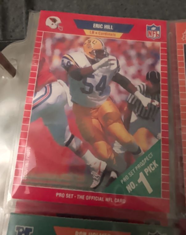 1989 Pro Set #507 Eric Hill — front