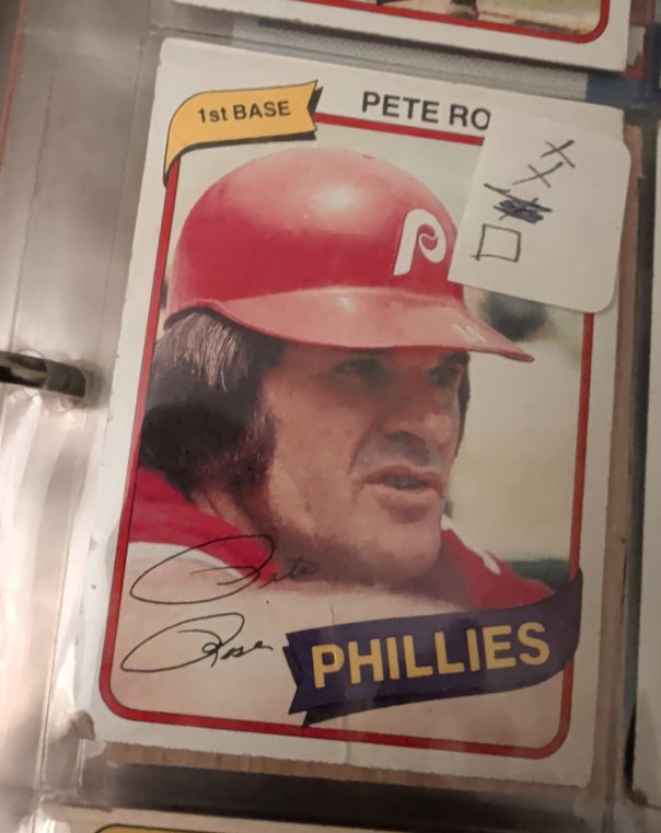 1980 Topps #540 Pete Rose — front