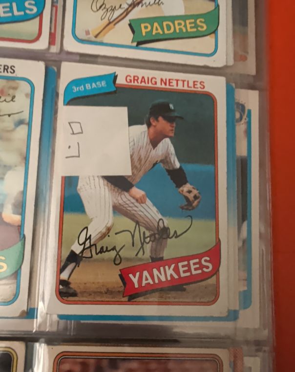 1980 Topps #710 Graig Nettles — front